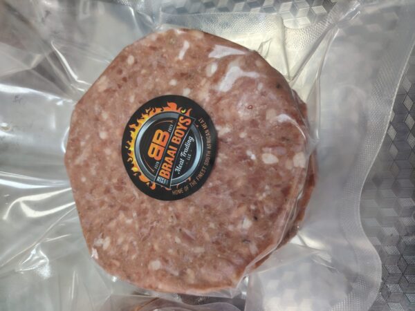 South African Beef Chilli burger 600g Pack